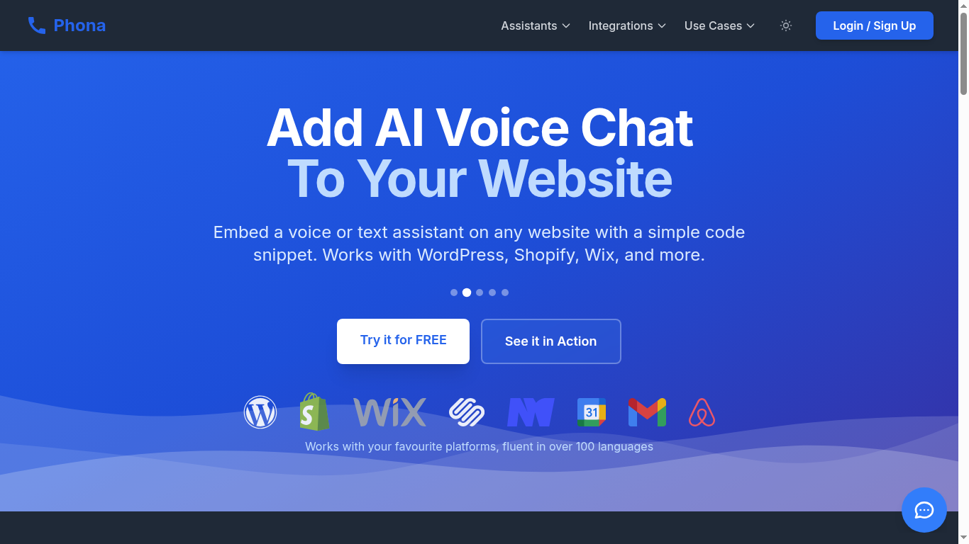 Phona — web app built by Diamond Internet